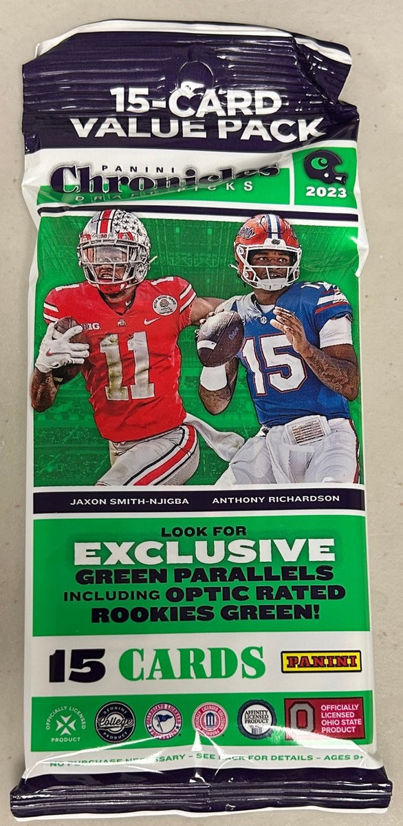 2021 Panini Chronicles Draft Picks Football Checklist, Box Info