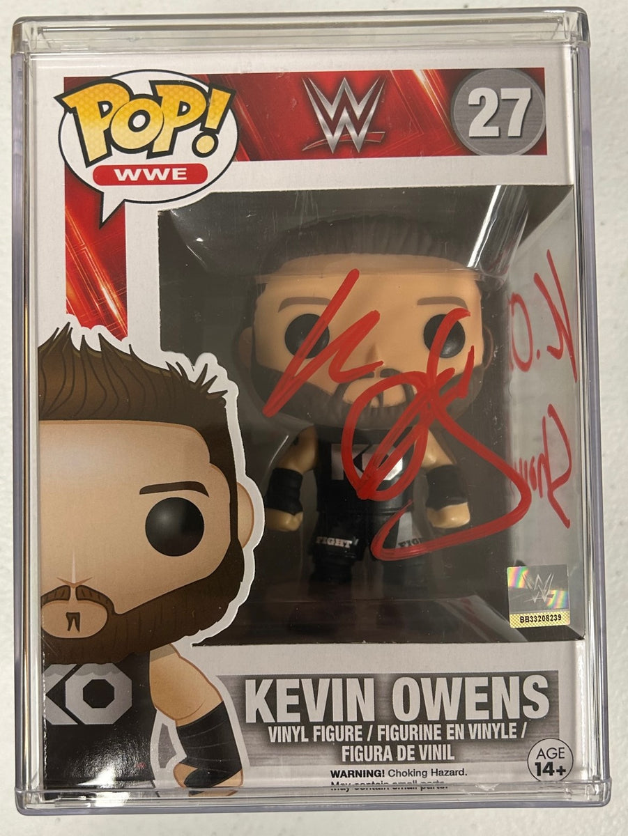 WWE Signed Kevin Owens buy Funko Pop DPO COA