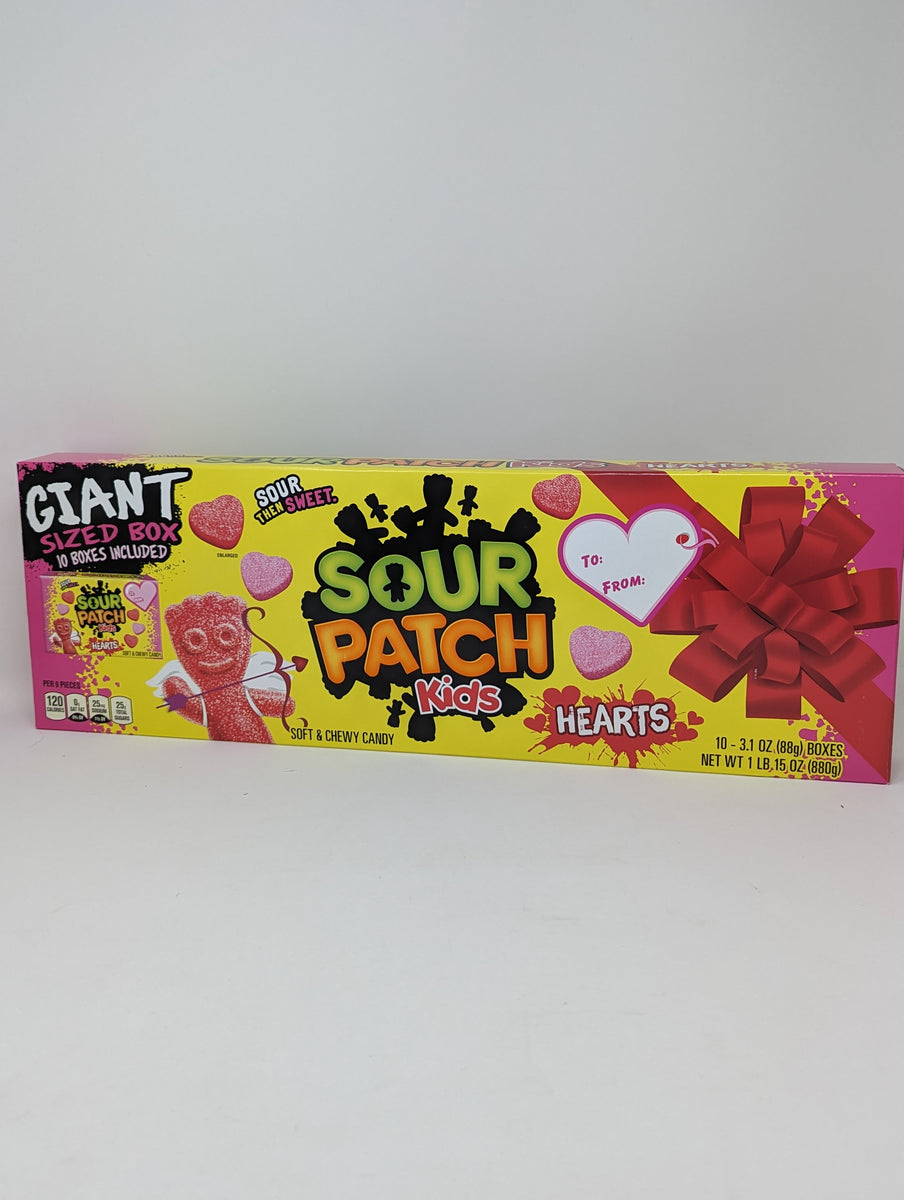 Sour Patch Kids Soft & Chewy Valentine Candy Hearts - 3.1 oz