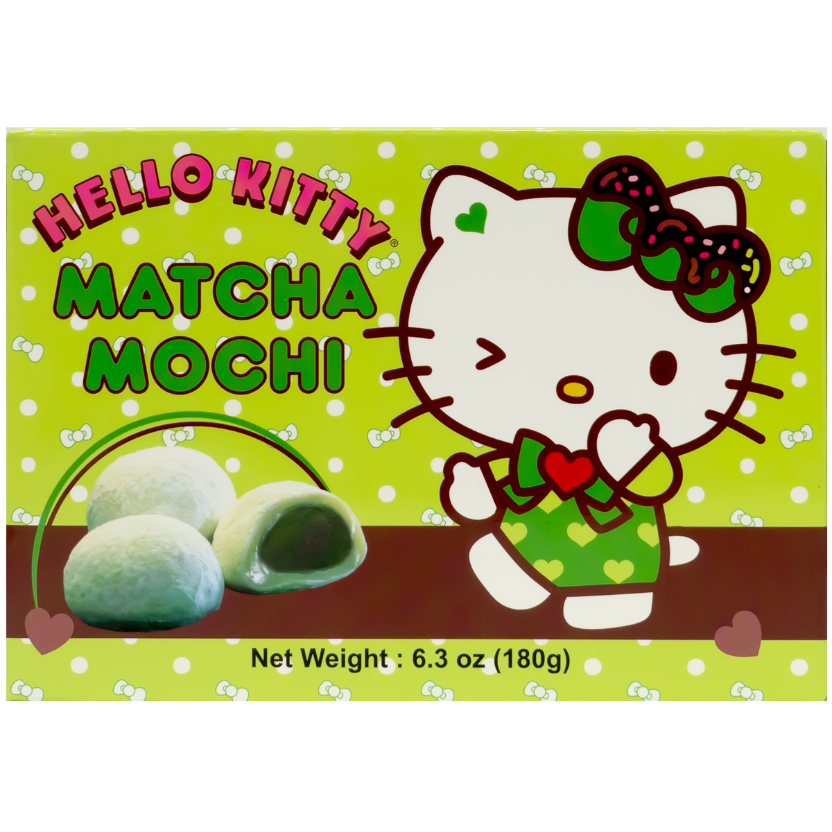 Hello Kitty Matcha Mochi 180g – Sweets and Geeks