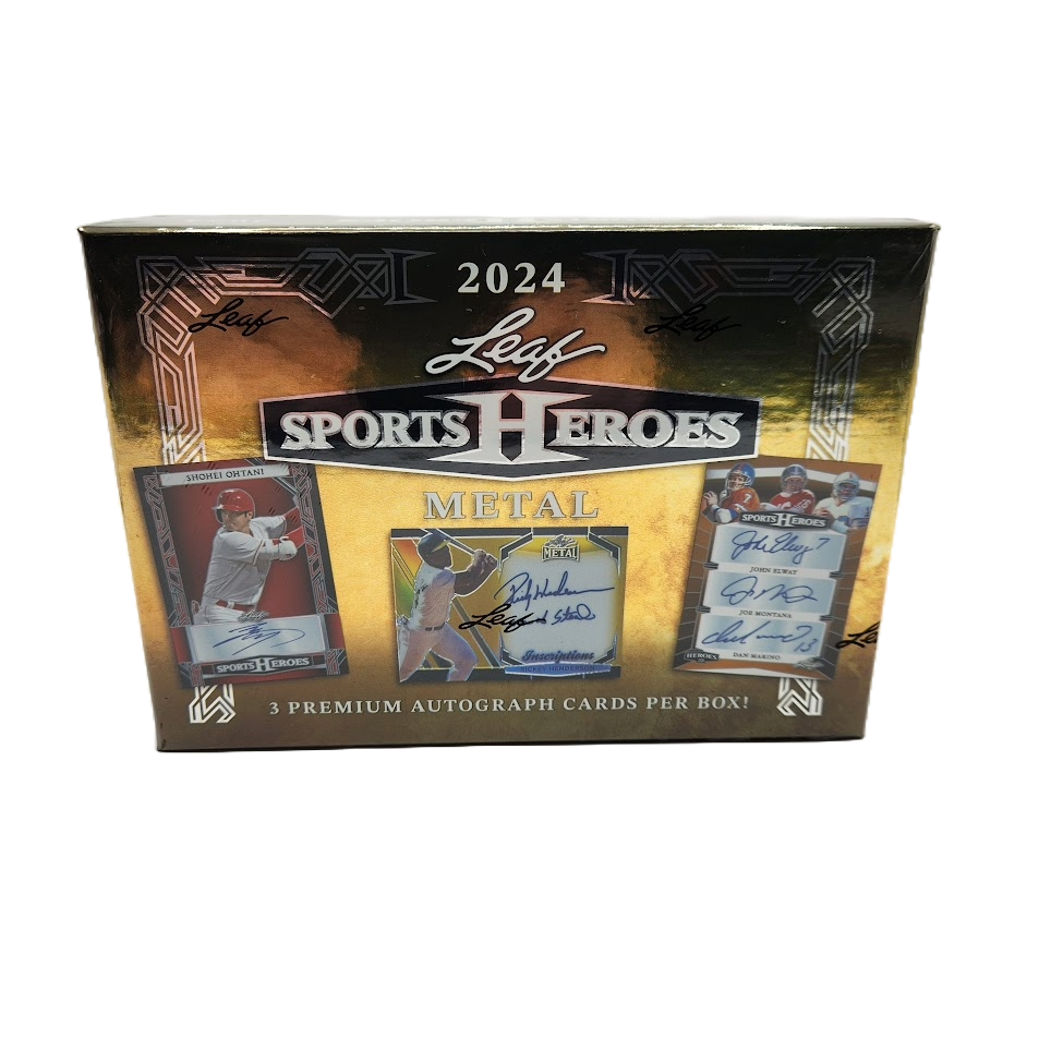 2024 Leaf Metal Sports Heroes MultiSport Hobby Box Sweets and Geeks