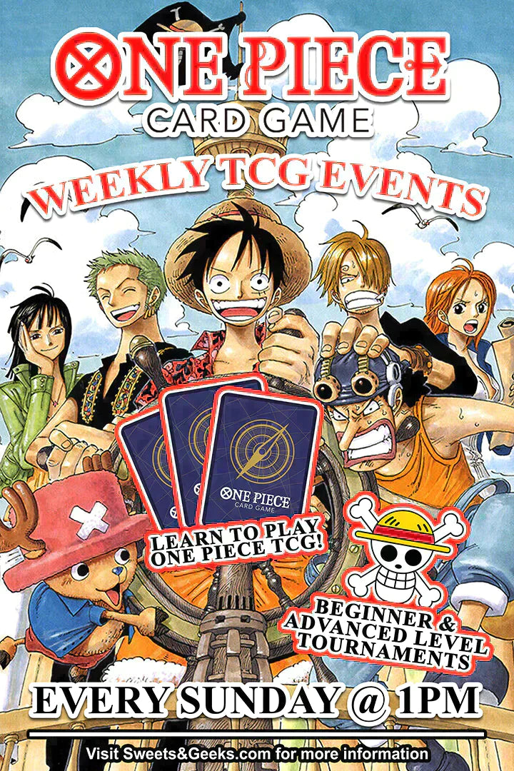 One Piece TCG Sunday Locals Pre-Registration: January 21st 2pm 2024 ...