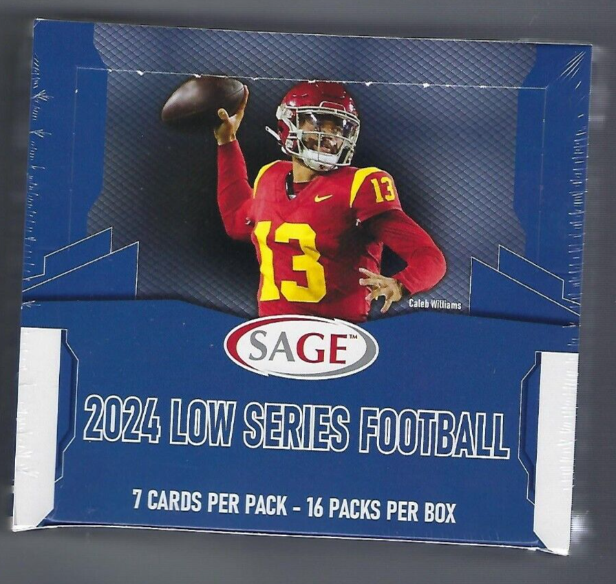 2024 Sage Low Series Football Hobby Box Sweets and Geeks