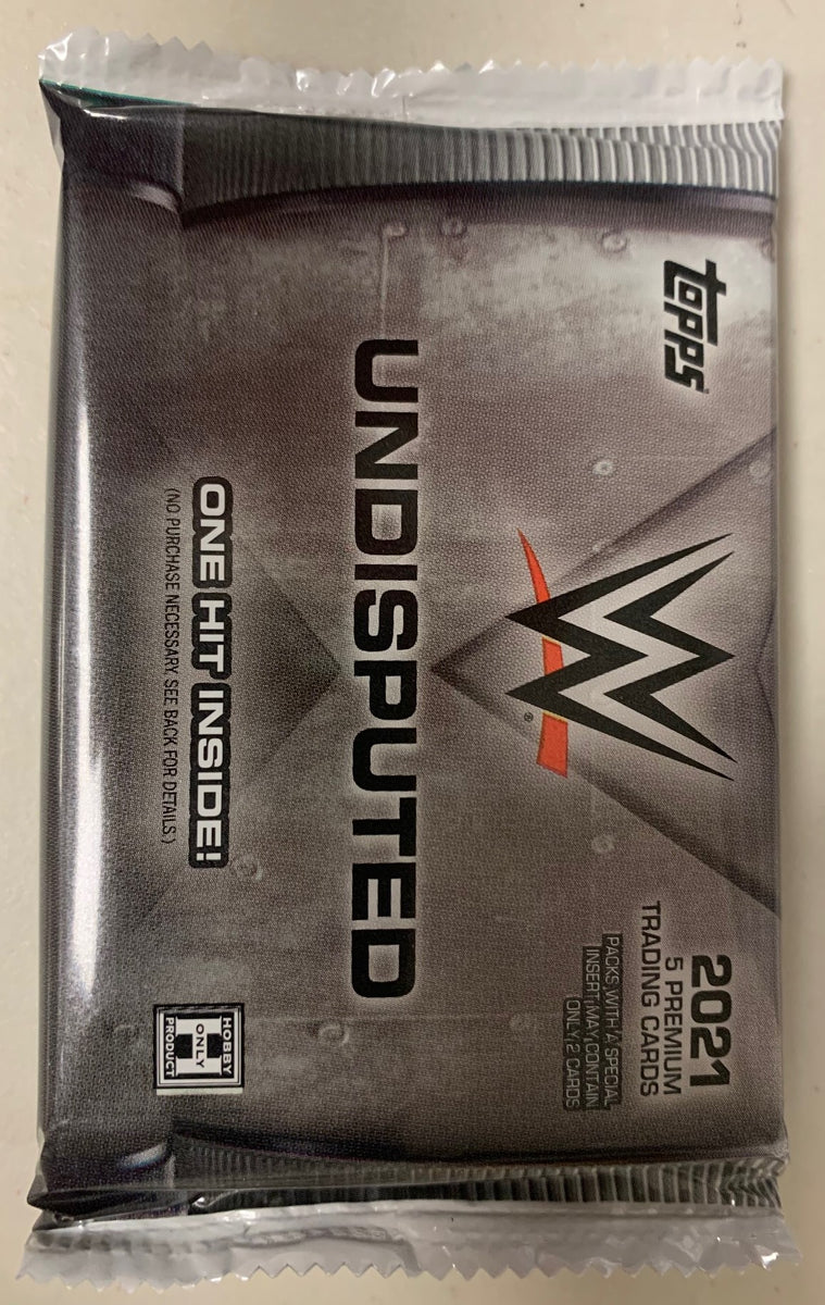 2021 Topps WWE Undisputed Wrestling Hobby Pack – Sweets And Geeks