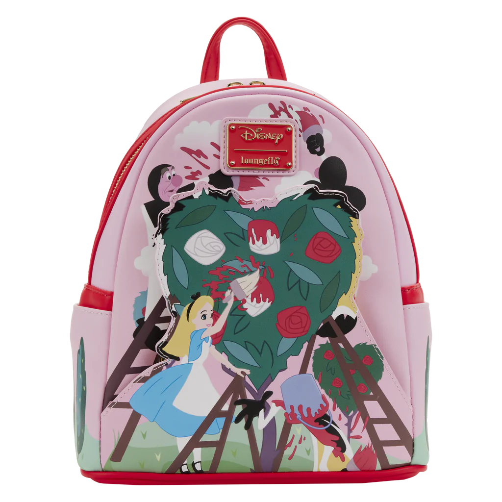 Alice In Wonderland Painting The Roses Red Mini Backpack Sweets And Geeks