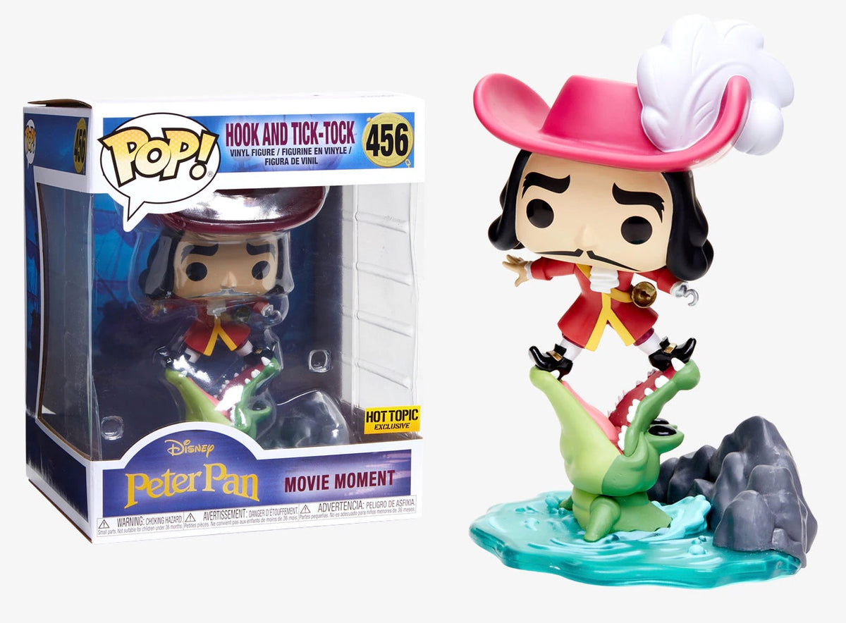 Funko Pop Disney: Peter Pan - Captain Hook and Tick-Tock Hot Topic