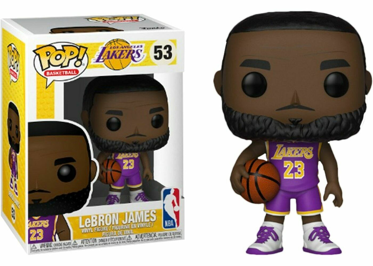 Funko Pop Basketball : Los Angeles Lakers - Lebron James (Purple Jerse –  Sweets and Geeks