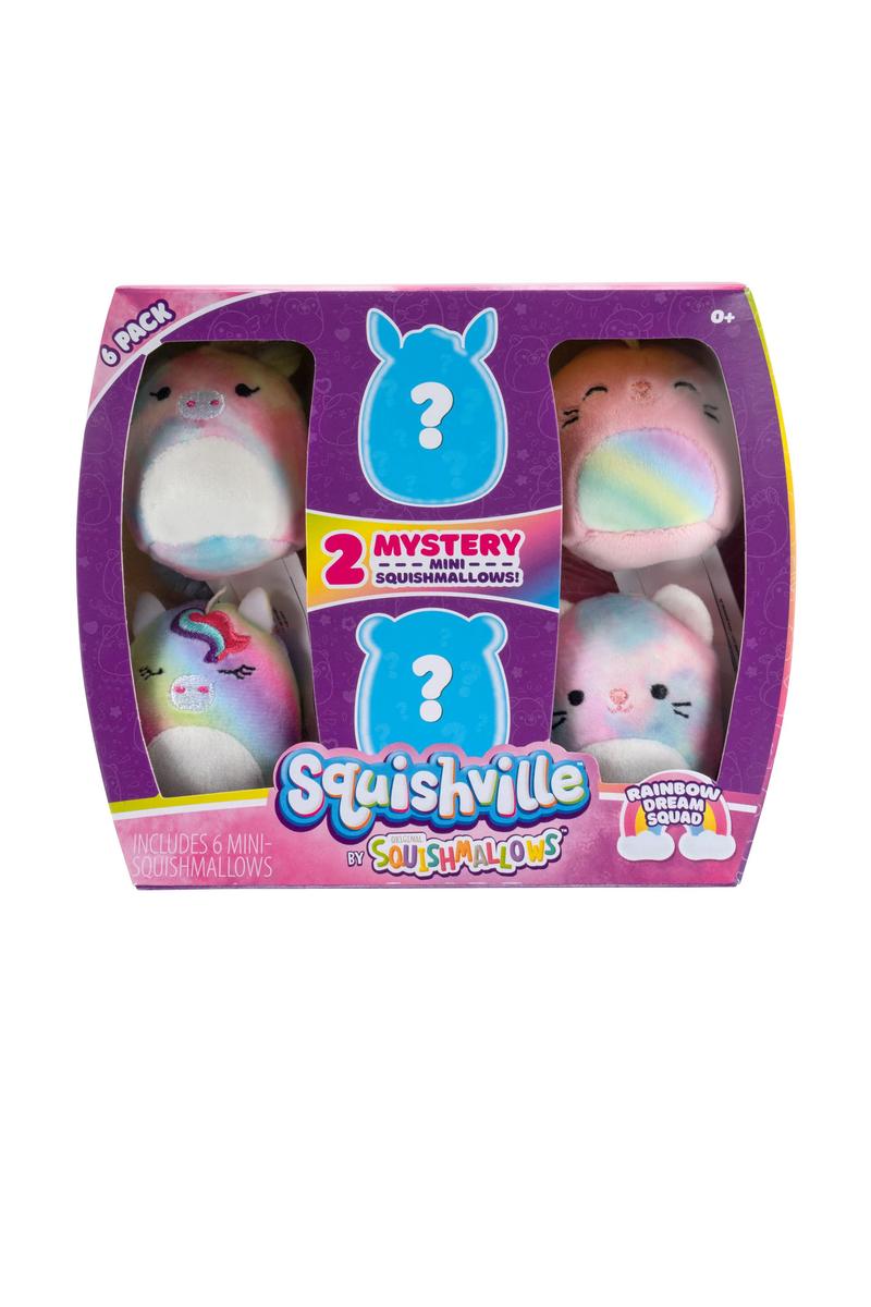 Squishmallows Squishville! (Series 6 Random) Mystery Mini Plush Pack (