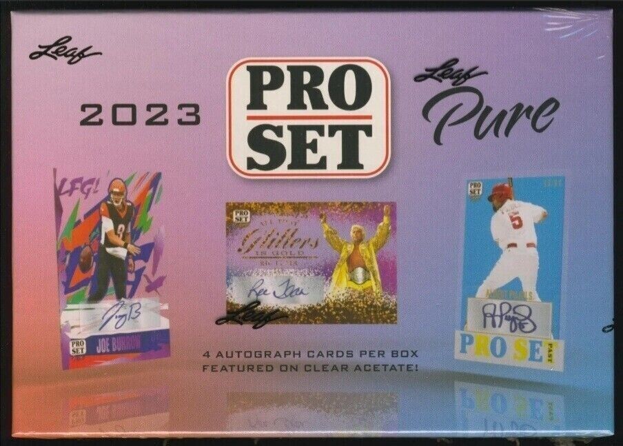 2025 Leaf Pro Set Pure MultiSport Hobby Box Sweets and Geeks