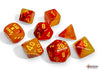 Gemini Polyhedral Gellow - Red/yellow Luminary