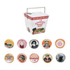 NARUTO ICHIRAKU RAMEN 10 PIECE BUTTON PIN BOX SET