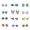 Pokemon 12 Pack Earring Set