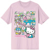 Hello Kitty Family in Town Unisex T-Shirt