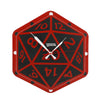 Dungeons & Dragons Dice Sculpted Wall Clock