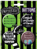 Beetlejuice 4 Button Set 2