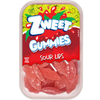 Zweet Gummy Sour Lips 10oz