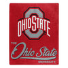 Ohio State Buckeyes Royal Plush Raschel Blanket - Sweets and Geeks