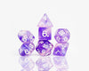 RPG Dice Set (7): Purple Glaze - Sweets and Geeks