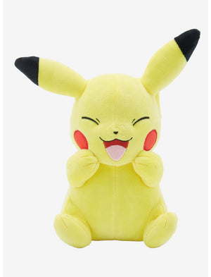 Smiling Pikachu 8" Pokemon Plush - Sweets and Geeks