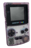 [Pre-Owned] Retro Game Consoles: Nintendo Game Boy Color (Clear/Purple) - Sweets and Geeks