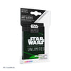 Star Wars: Unlimited Art Sleeve - Card Back Green