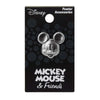 Mickey Head Pewter Lapel Pin