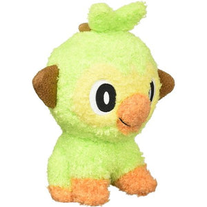 Sekiguchi Pokemon Mokomoko Fluffy Grookey 9" Plush - Sweets and Geeks