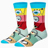 Spongebob Mashup - Mens Crew Straight