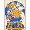 Sonic Tails on White Magnet