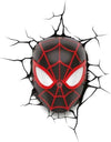 Marvel Miles Morales Mask 3D Wall Deco Light