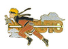 NARUTO SHIPPUDEN - PINSART NARUTO RUNNING WITH NAME MOVEABLE PIN