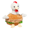 Chicken Sandwich Macaroon Plush