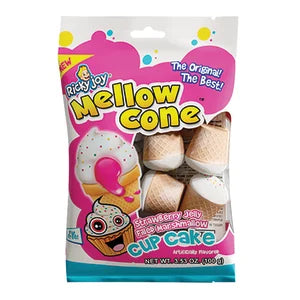 Ricky Joy's Marshmallow Cones- Cupcake 3oz Bag - Sweets and Geeks