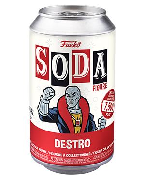 Funko Soda - G.I. Joe Destro Sealed Can - Sweets and Geeks