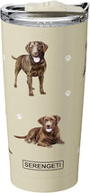 Labrador, Chocolate Serengeti Tumbler