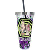 Beetlejuice Adam&Barb Cup w/Straw