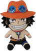 One Piece - Ace Sitting Pose Plush 7"