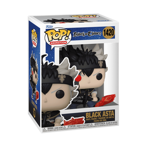 Funko Pop! Animation: Black Clover - Black Asta #1420 - Sweets and Geeks