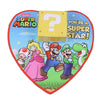 Franford Nintendo Super Mario Surprise Valentines Heart Box Gummies 3.17oz