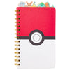 Pokemon Pokeball Starters 8" x 5" Spiral Tabbed Notebook