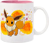 Pokemon Eevee Star Splatter 20oz Ceramic Camper Mug