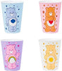 Care Bears Hearts 4pc Plastic Mini Cup Set