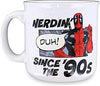 Marvel Deadpool Nerdin Since The 90s 20oz Ceramic Camper Mug