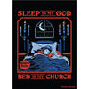 Sleep is my god, Bed is my church Magnet