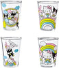 Hello Kitty Playful Rainbow 4pc 1.5oz Mini Glass Set