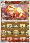 Arcanine (Master Ball Reverse Holo) - Pokemon 151 - 059/165 - JAPANESE