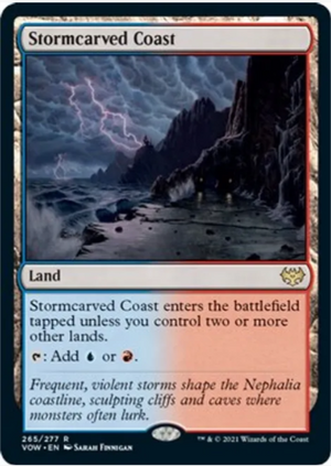 Stormcarved Coast - Innistrad: Crimson Vow - #265/277 - Sweets and Geeks