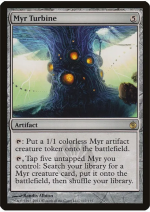 Myr Turbine - Mirrodin Besieged - #117/155 - Sweets and Geeks