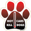 Paw Magnets - Paws For A Cause: (Hot Cars Kills Dogs)