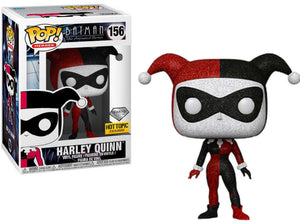 Funko POP! Heroes: Batman the Animated Series - Harley Quinn (Diamond Collection) (Hot Topic) #156 - Sweets and Geeks